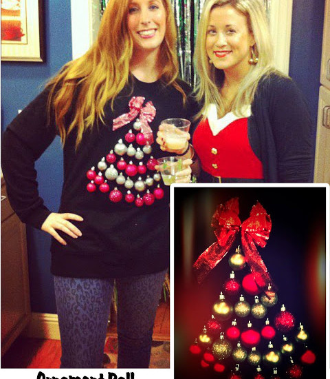 diy ugly christmas ornament sweater