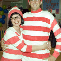 Easy couple costume