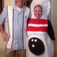 handmade Pregnant couple costumes