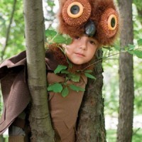 handmade owl costume