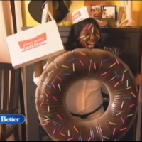 DIY donut costume