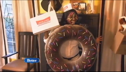 DIY donut costume