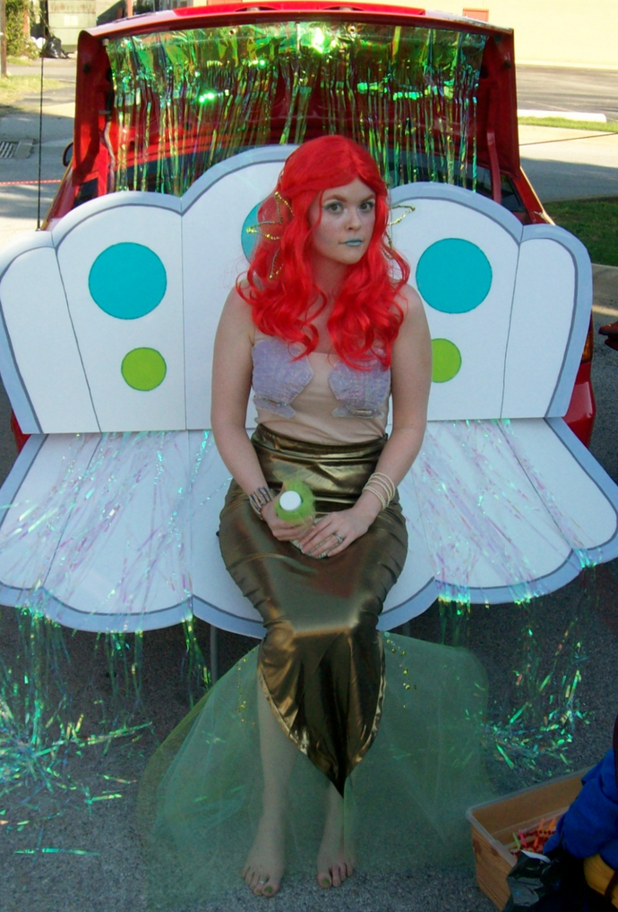 DIY adult mermaid costume