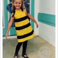 DIY bee costume