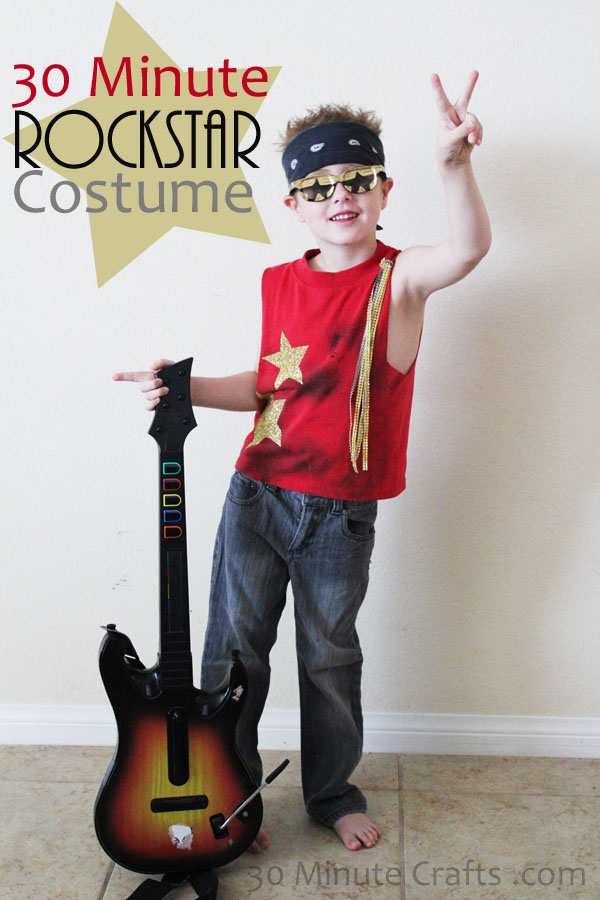 KIDS DIY Rockstar costume Really Awesome Costumes