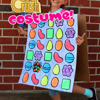 DIY Candy Crush costume