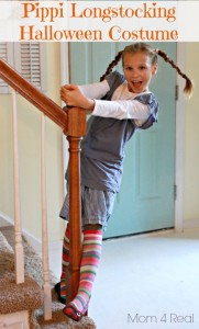 DIY pippi longstocking costume