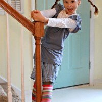 DIY pippi longstocking costume