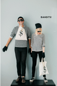 DIY bandit costume