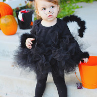 DIY black cat costume