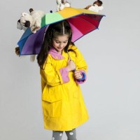 DIY raining cats and dogs costume