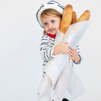 DIY french baker costume