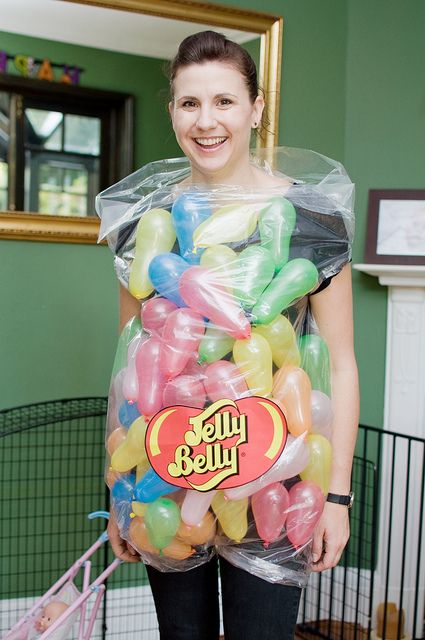 DIY jelly belly costume