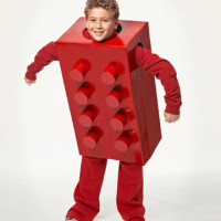 DIY lego block costume