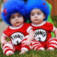 DIY thing 1 & thing 2 costumes