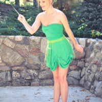 DIY tinker bell costume