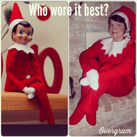 ADULT: DIY Elf on the shelf costume - Really Awesome Costumes