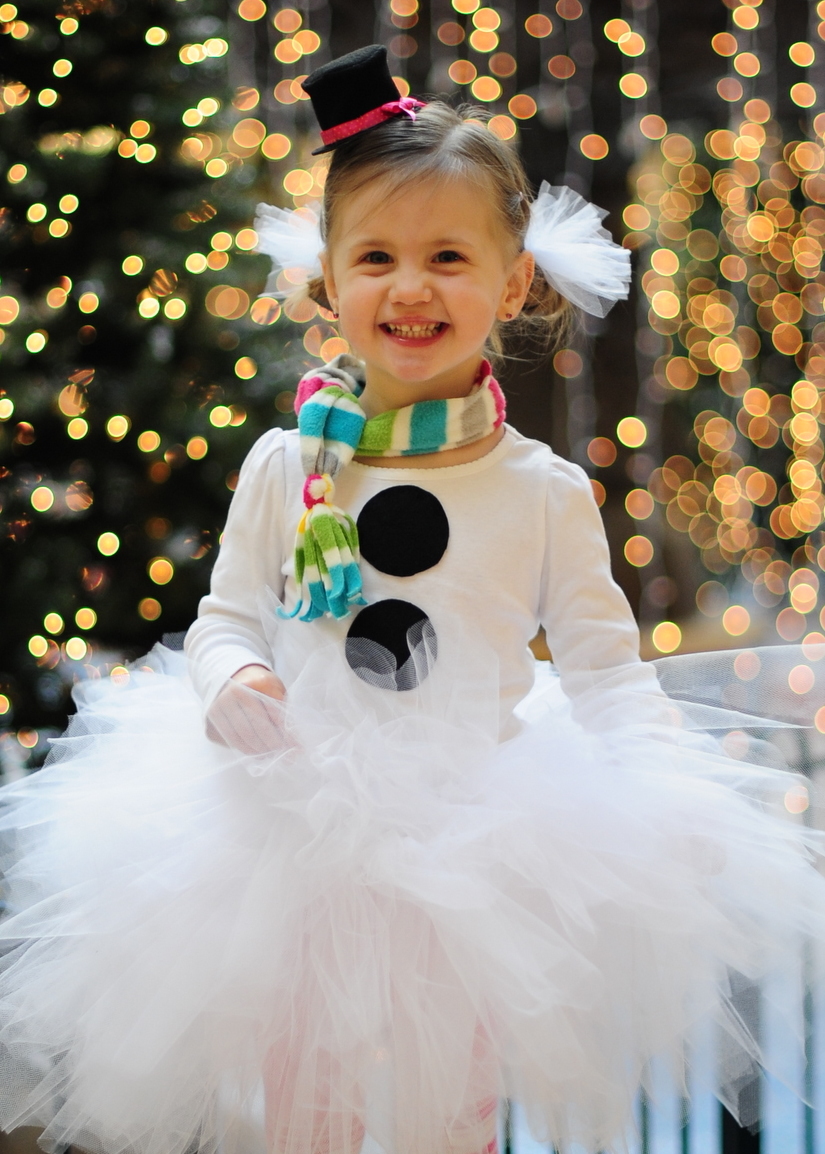 KIDS: DIY Snowman tutu - Really Awesome Costumes
