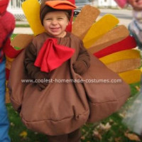 diy turkey costume