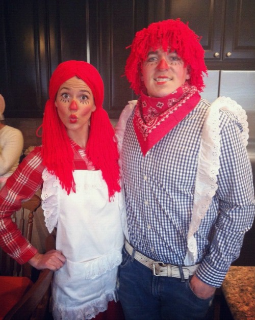 Raggedy Anne and Andy costume