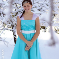 DIY Frozen princess costume