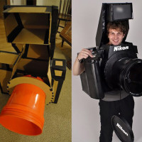 DIY camera costume