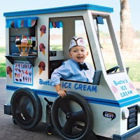 Wheelchair ice cream truck costume