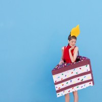 DIY Birthday cake costume