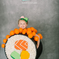 DIY Sushi costume