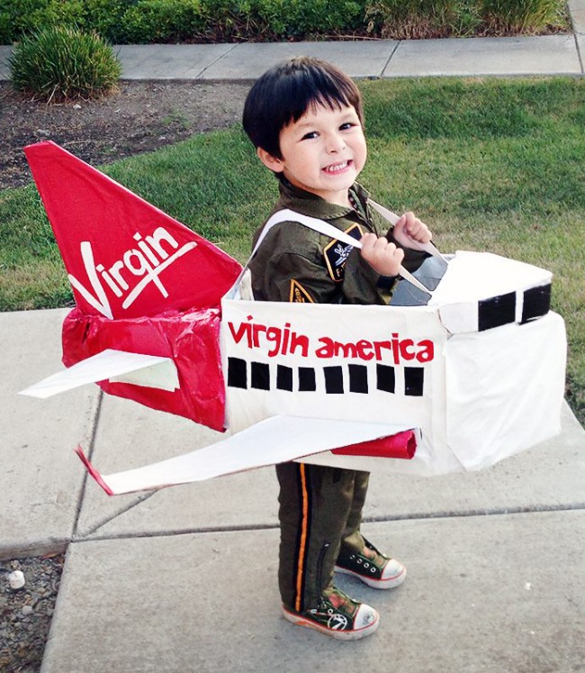 DIY Airplane costume