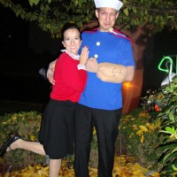 DIY Popeye and Olive Oyl