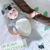 DIY koala costume