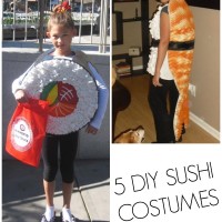 DIY sushi costumes for everyone!