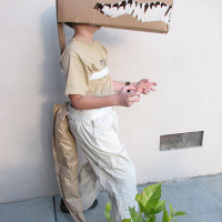 DIY Crocodile costume