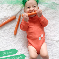 DIY carrot costume