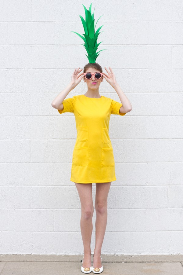 Handamde pineapple costume