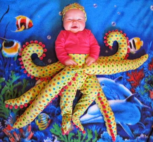 DIY Octopus costume