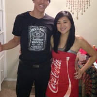 DIY Jack and Coke costume