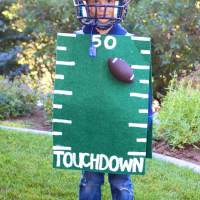 DIY football costume