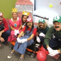 Super Mario group costumes