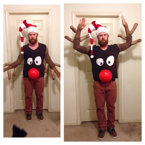 ADULTS: DIY Reindeer Sweater - Really Awesome Costumes