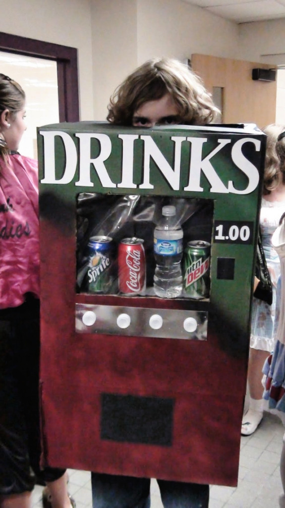 DIY Vending machine costume Really Awesome Costumes